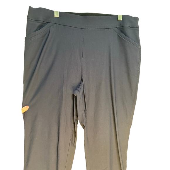 Counterparts Navy Ankle Pull On Pants SZ 16 Straight Leg Neutral Minimalist - Picture 5 of 11